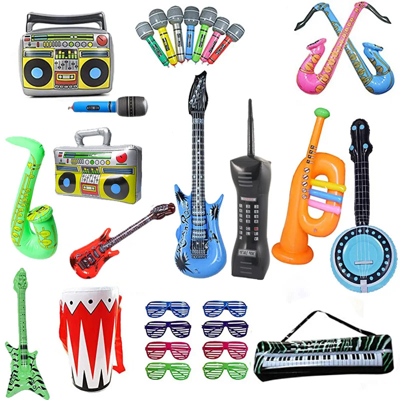 Musical Instrument Diy - Children's Inflatable Musical Instruments Toy PVC