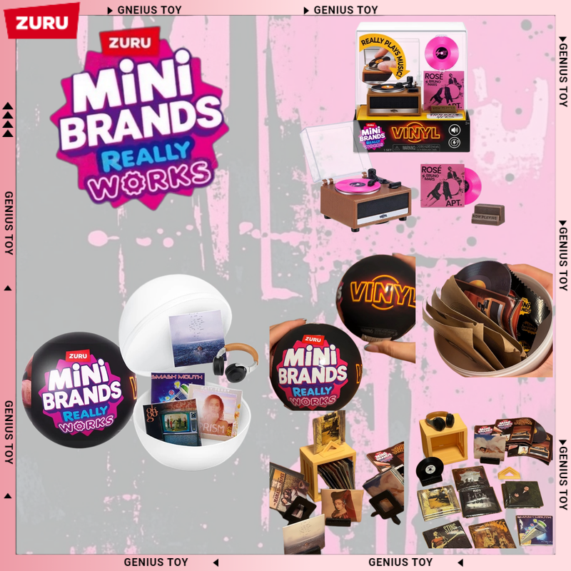 Musical Instrument Brands - ZURU Mini Brands Really Works Vinyl