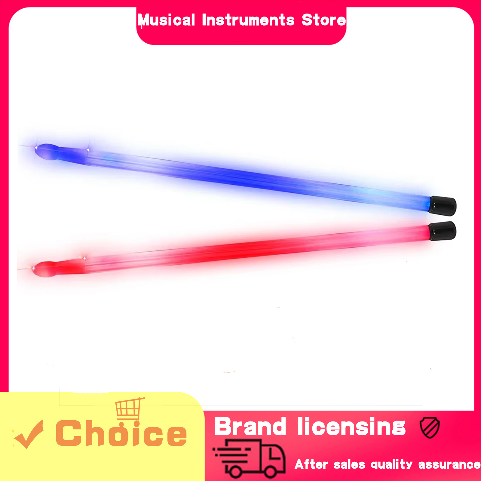 Musical Instrument Marimba - IRIN Marimba Mallets Drumstick Glitter Drumsticks
