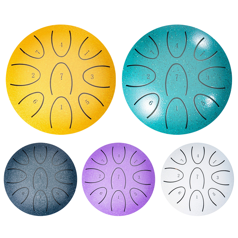 Tongue Drum Steel - Steel Tongue Drum Portable Rain Drum