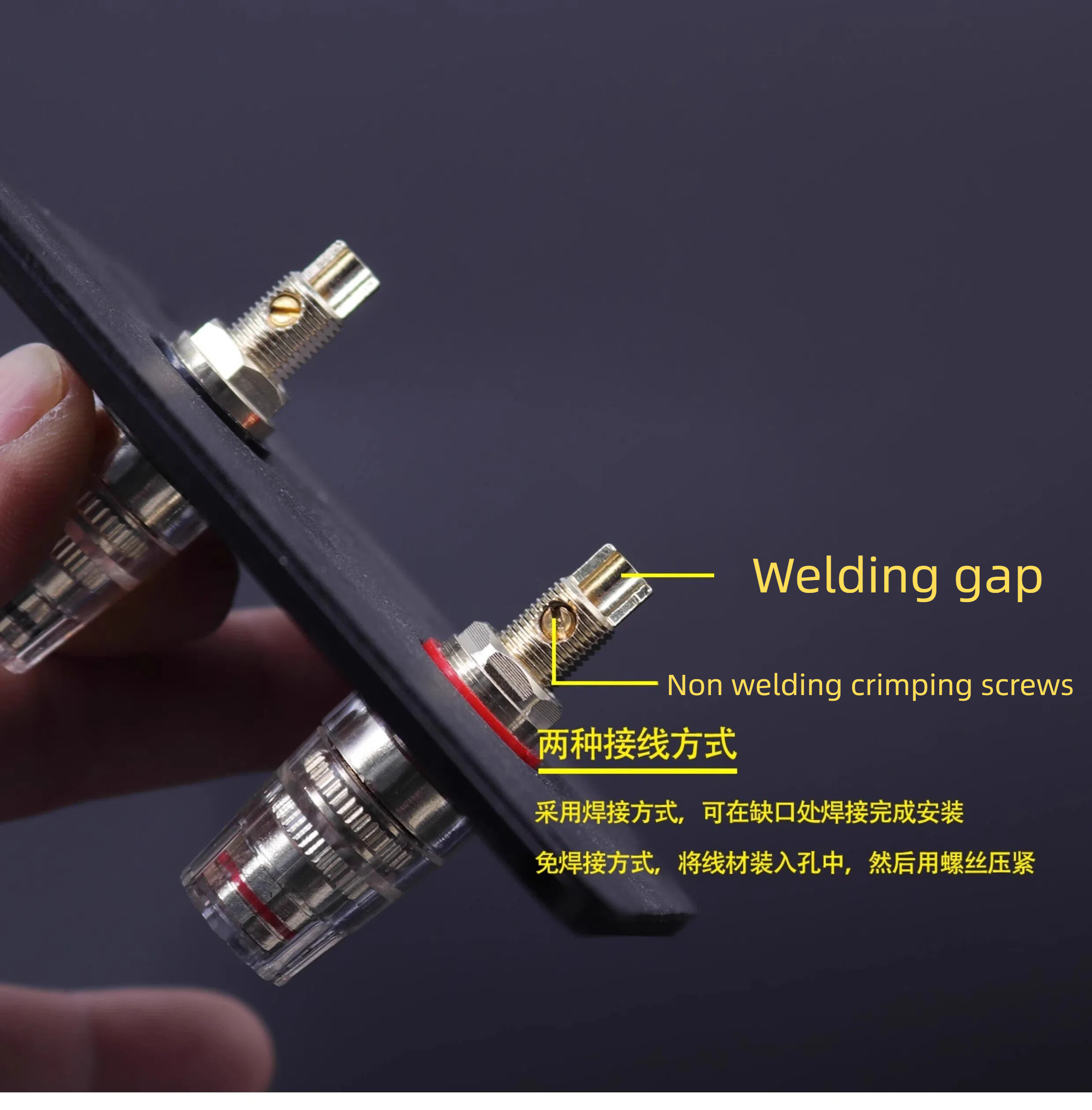 1PC GHXAMP 92x80mm Metal Speak - Musical Instrument Diy recensione e prezzo