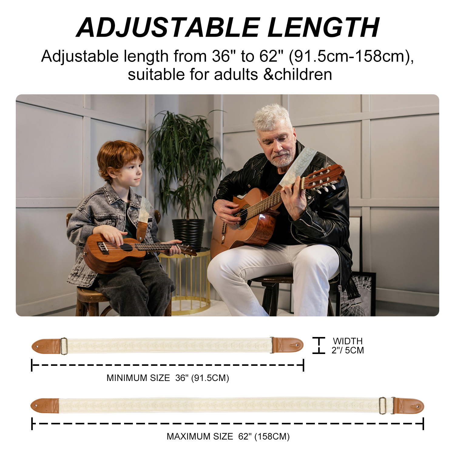 FOALS Guitar Straps Folk Bass  - Musical Instrument Organ recensione e prezzo