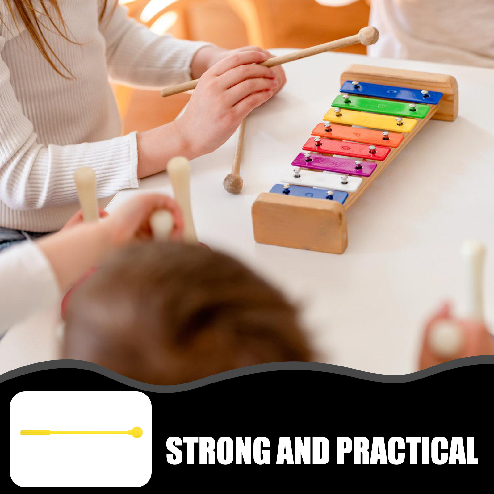 10Pcs Drum Sticks Long-Lasting - Musical Instrument Marimba recensione e prezzo