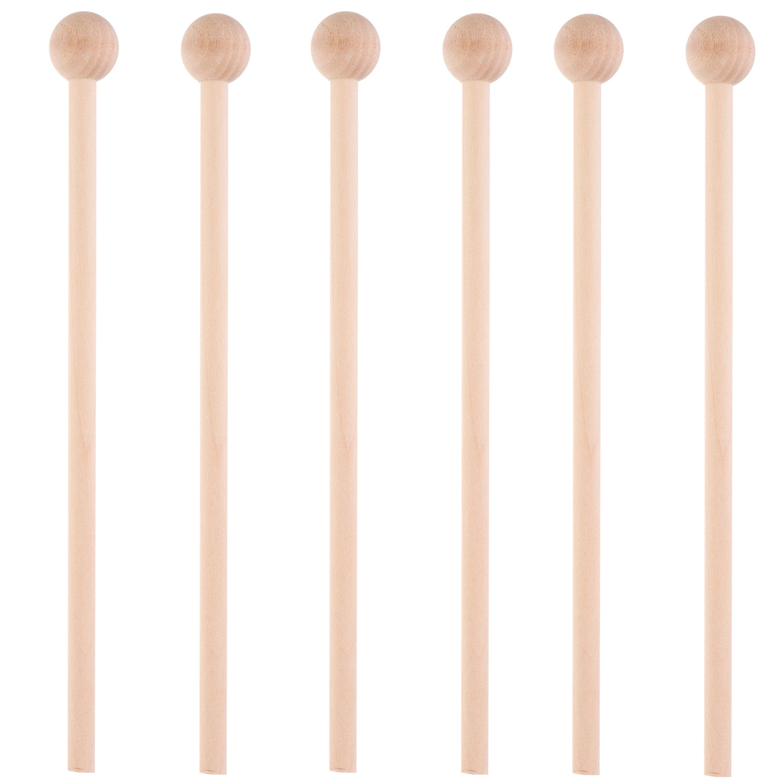 6Pcs Hardwood Music Mallets Pe - Musical Instrument Marimba recensione e prezzo