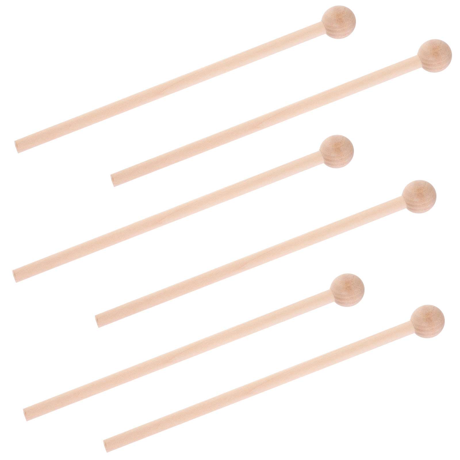 6Pcs Hardwood Music Mallets Pe - Musical Instrument Marimba recensione e prezzo