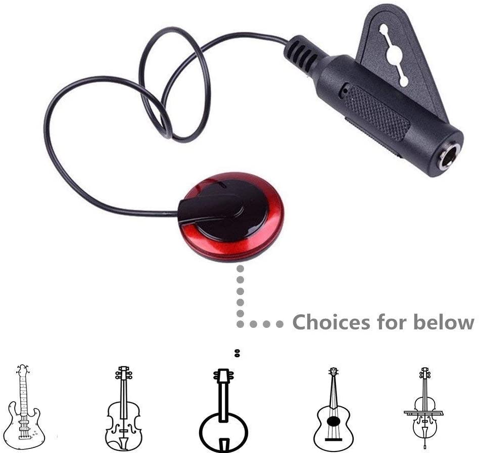 1Pcs Piezo Contact Microphone  - Musical Instrument Organ recensione e prezzo
