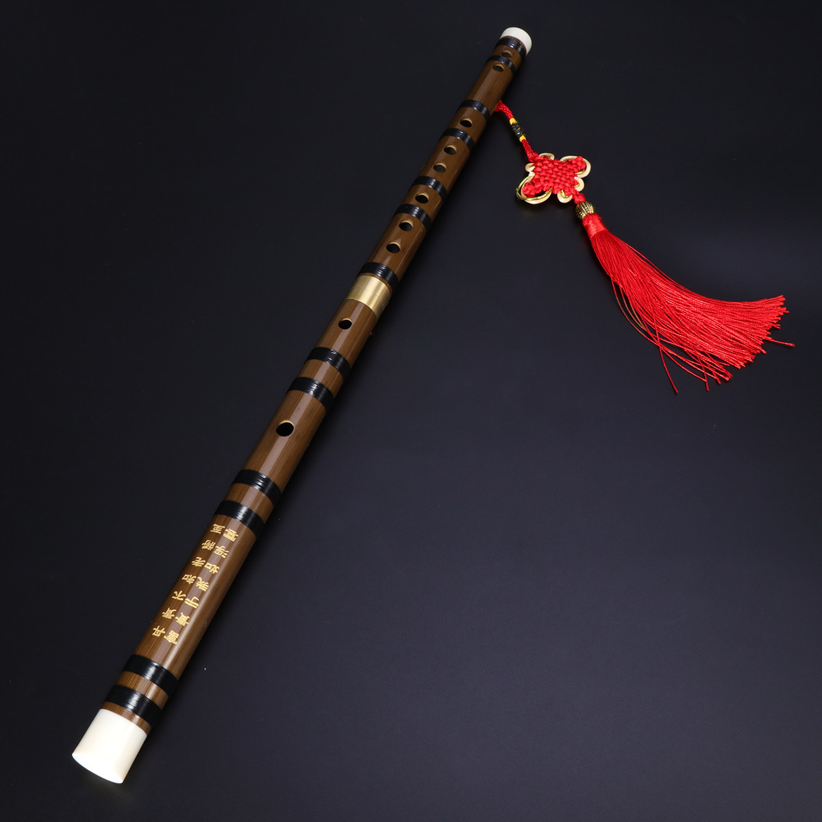 Bamboo Flute Hand Carved Yello - Musical Instrument Fife recensione e prezzo