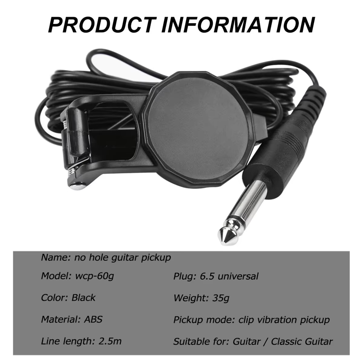 Audio Jack Clip On Pickup/2.5  - Musical Instrument Organ recensione e prezzo