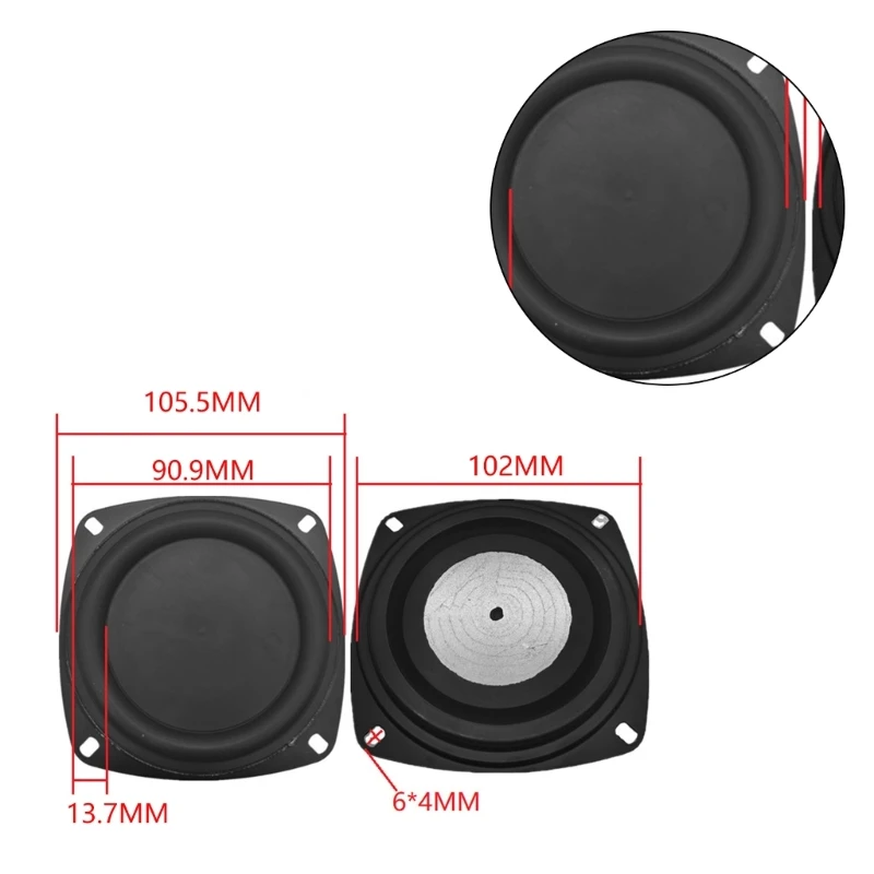 XIKCU Universal Woofer Radiato - Musical Instrument Diy recensione e prezzo