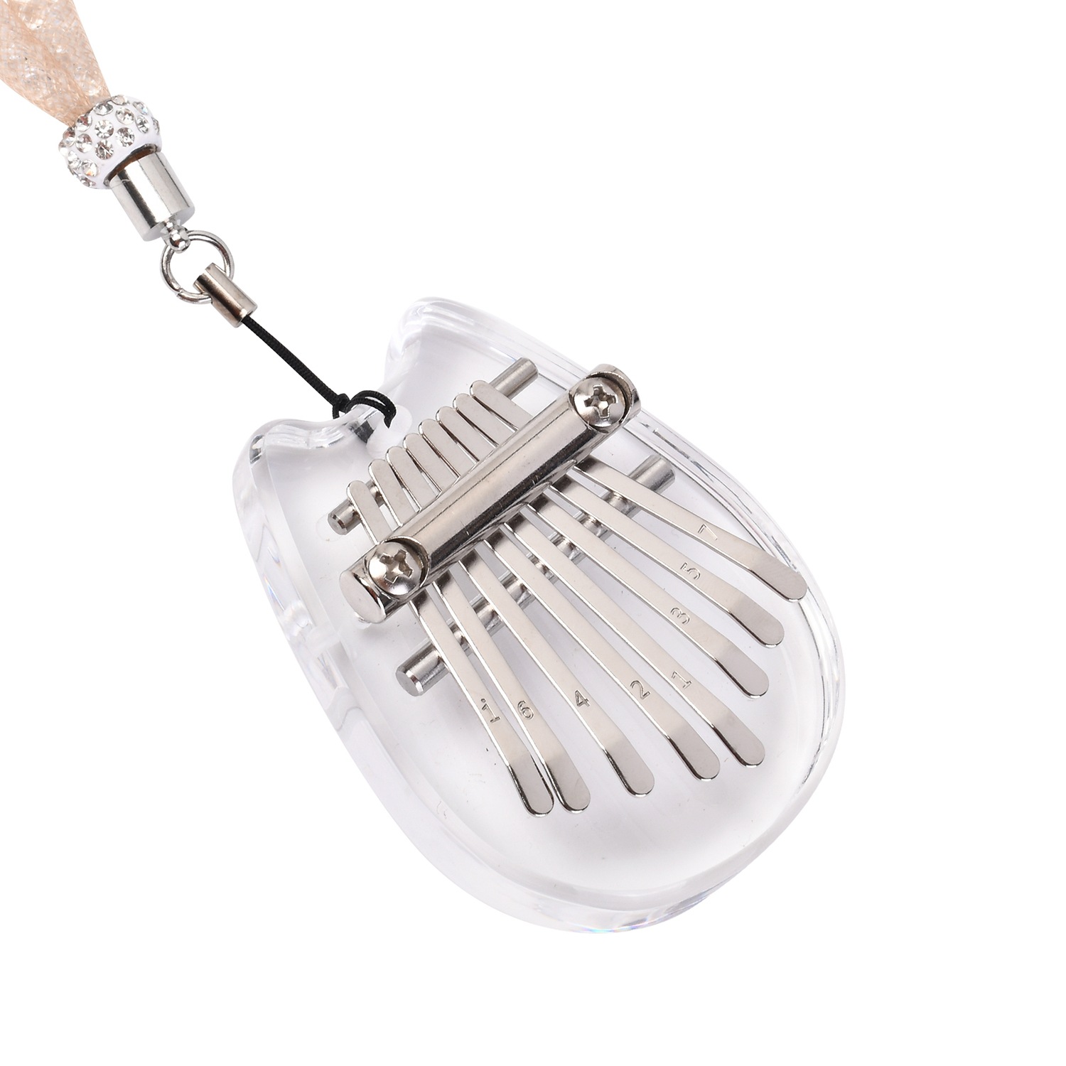 8 Key Mini Kalimba Exquisite F - Musical Instrument Marimba recensione e prezzo