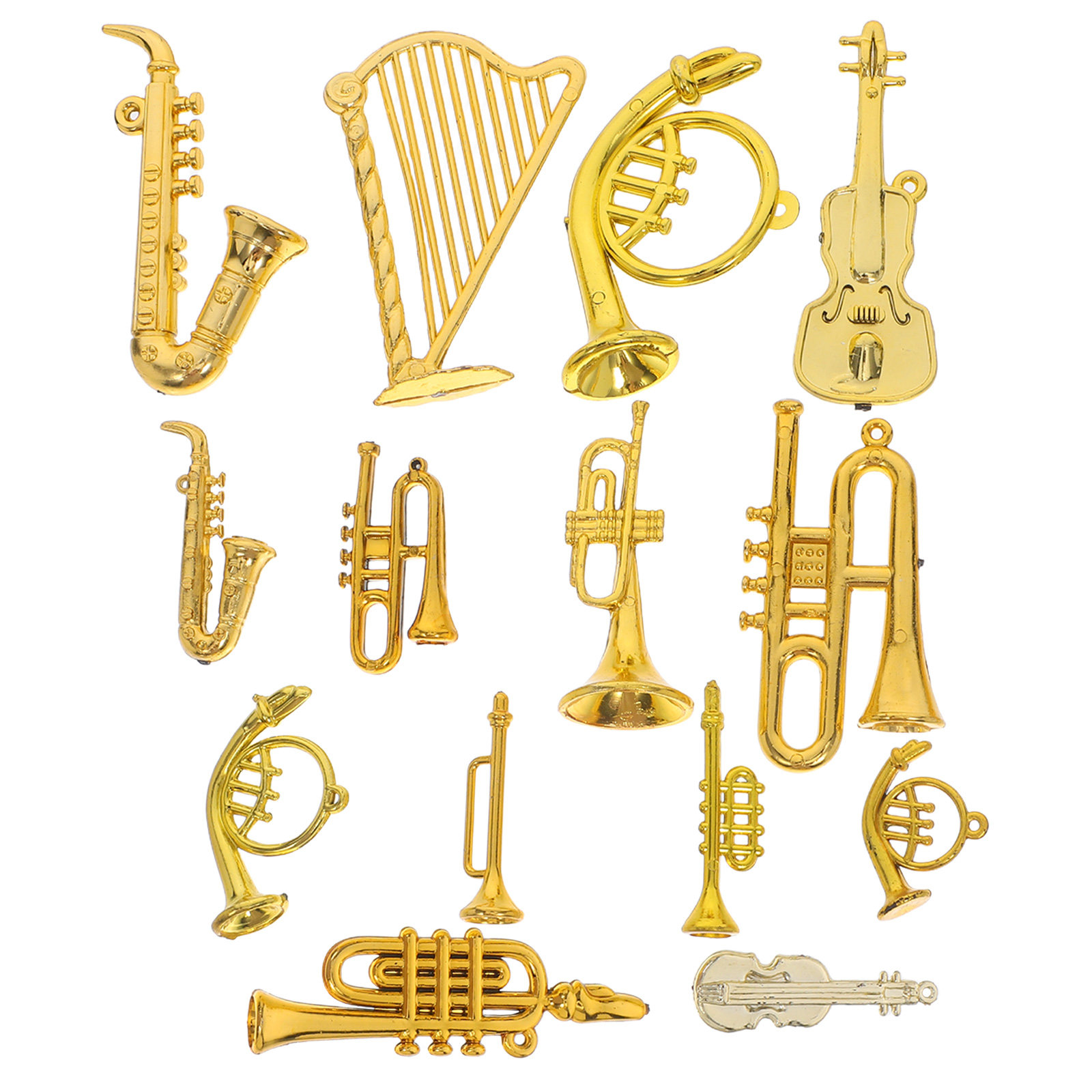 14Pcs Tiny Musical Instrument  - Musical Instrument Diy recensione e prezzo
