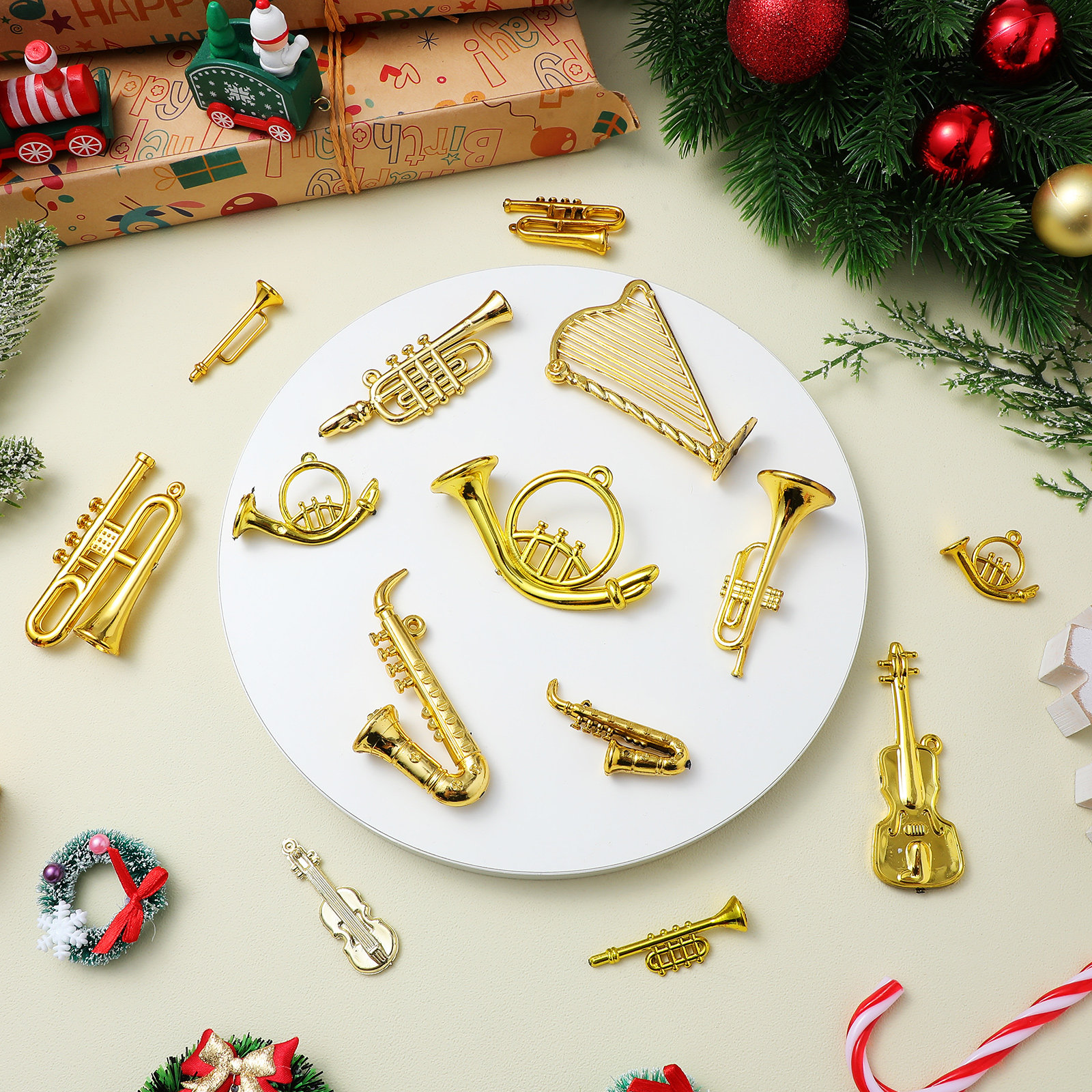 14Pcs Tiny Musical Instrument  - Musical Instrument Diy recensione e prezzo