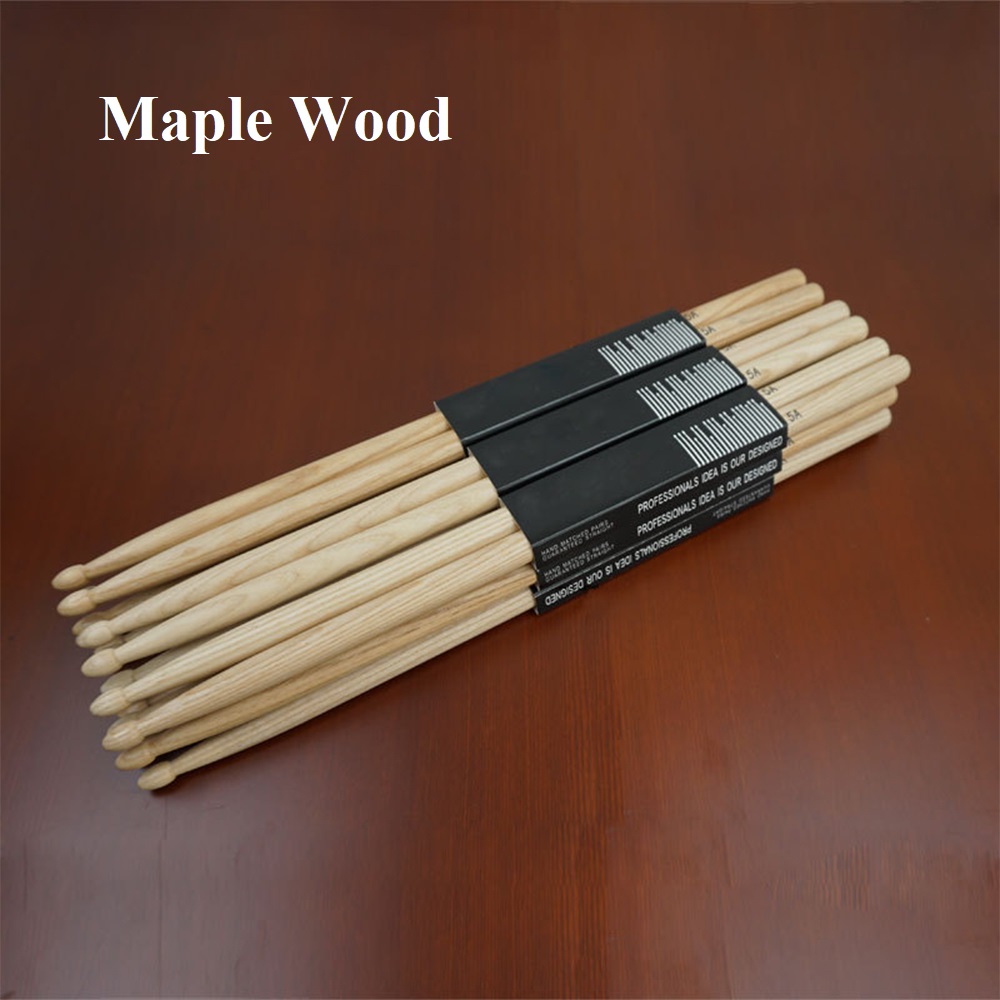 1 Pair 5A/7A Maple Wood Drumst - Musical Instrument Marimba recensione e prezzo
