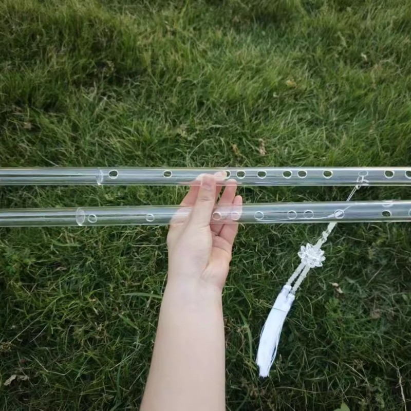 Acrylic Flute Transparent E/F/ - Musical Instrument Fife recensione e prezzo