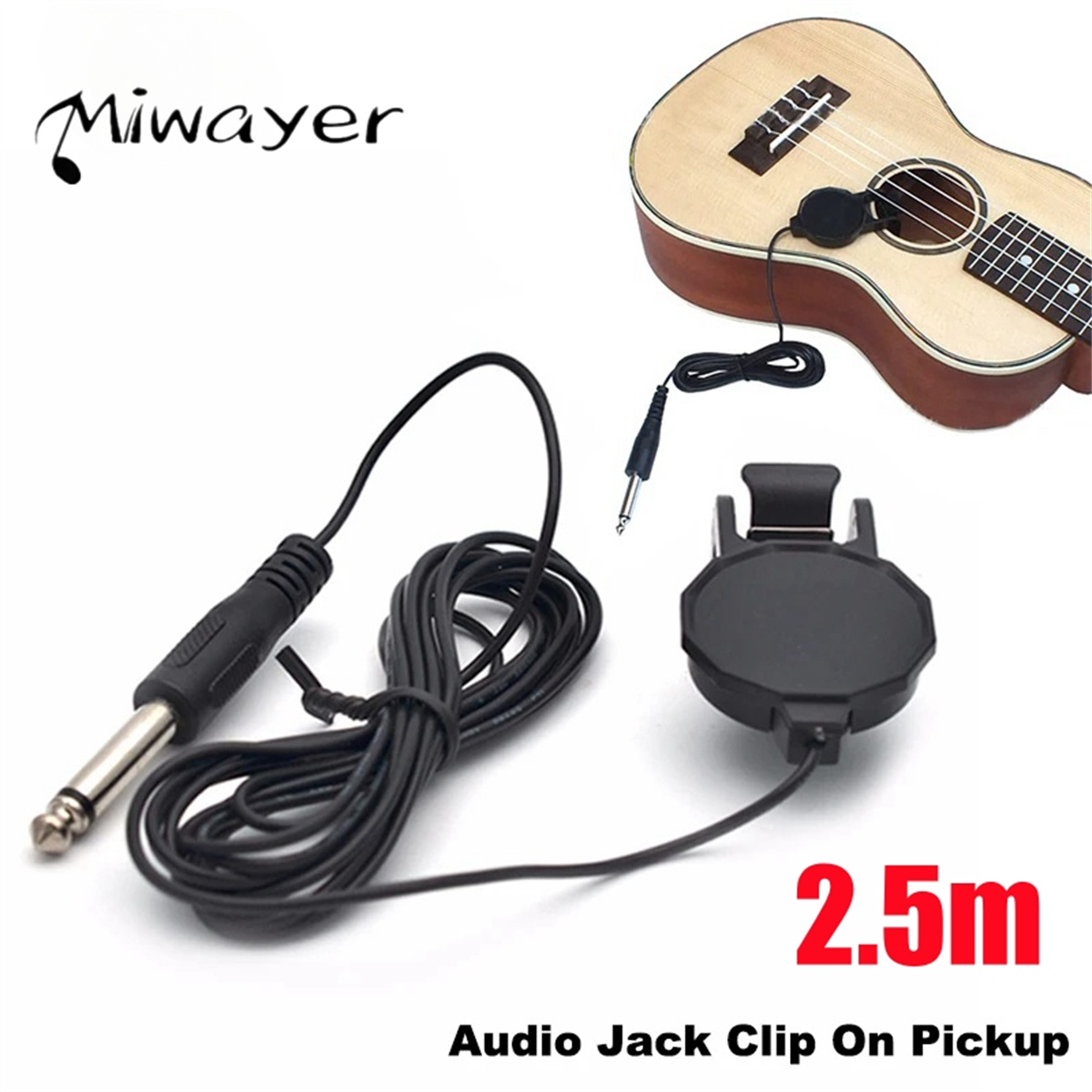 Audio Jack Clip On Pickup for  - Musical Instrument Organ recensione e prezzo