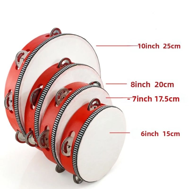 4/6/8/10 Inch Hand Held Drum M - Tambourine Hand Drum recensione e prezzo