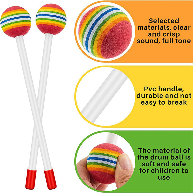 A06F-36 Pcs Lollipop Drum Mall - Musical Instrument Mallet recensione e prezzo