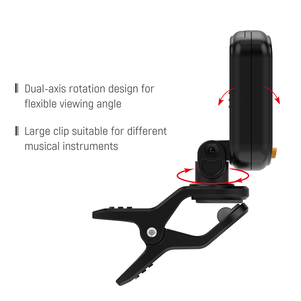 AT-01A Rotatable Clip-on Tuner - Musical Instrument Organ recensione e prezzo