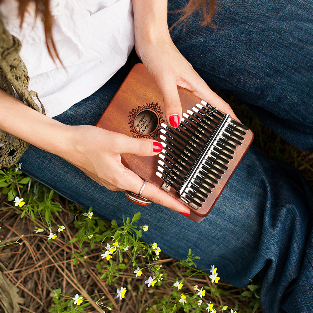 8/17Keys Mini Wooden Kalimba H - Musical Instrument Marimba recensione e prezzo