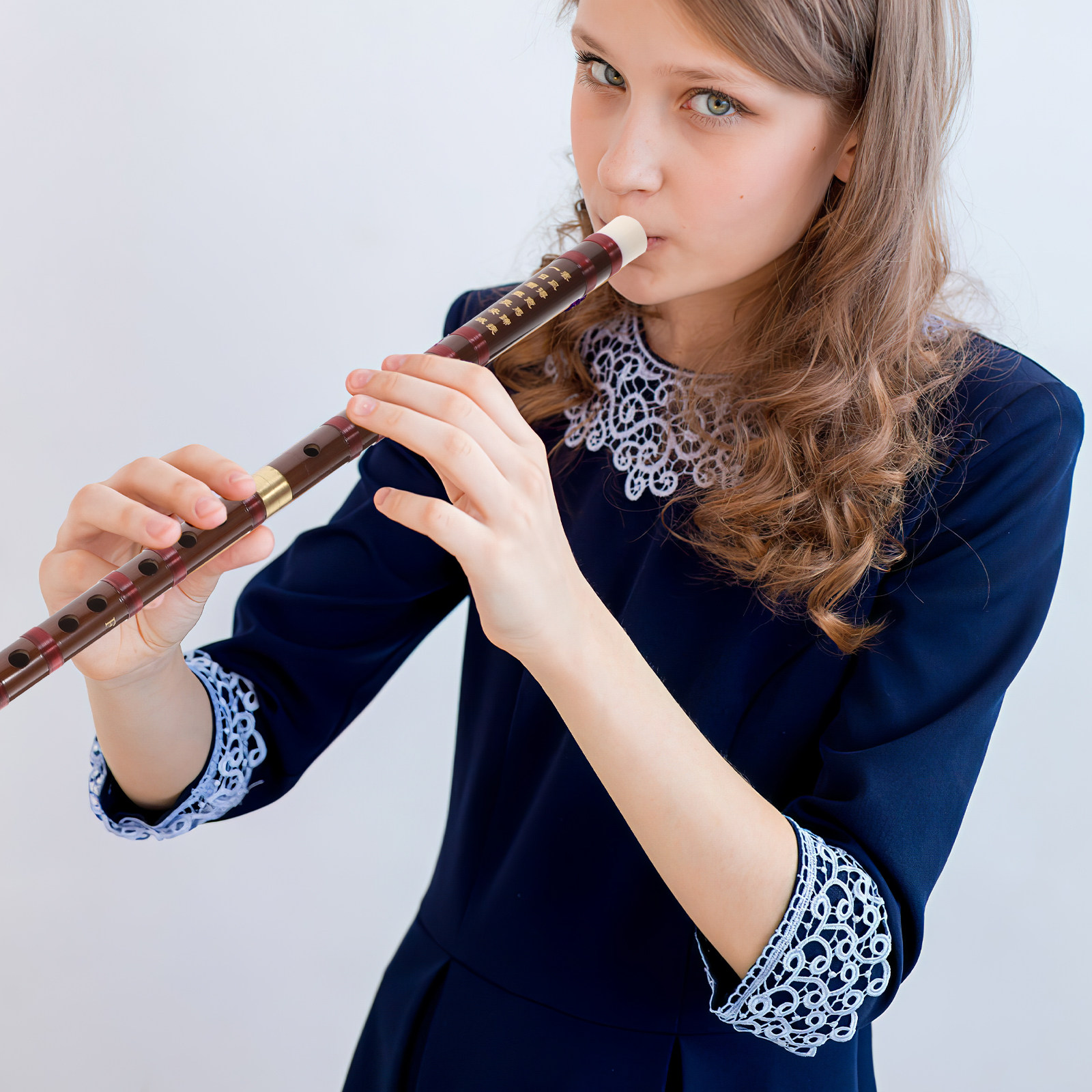 Bamboo Flute Brass Fife Tradit - Musical Instrument Fife recensione e prezzo