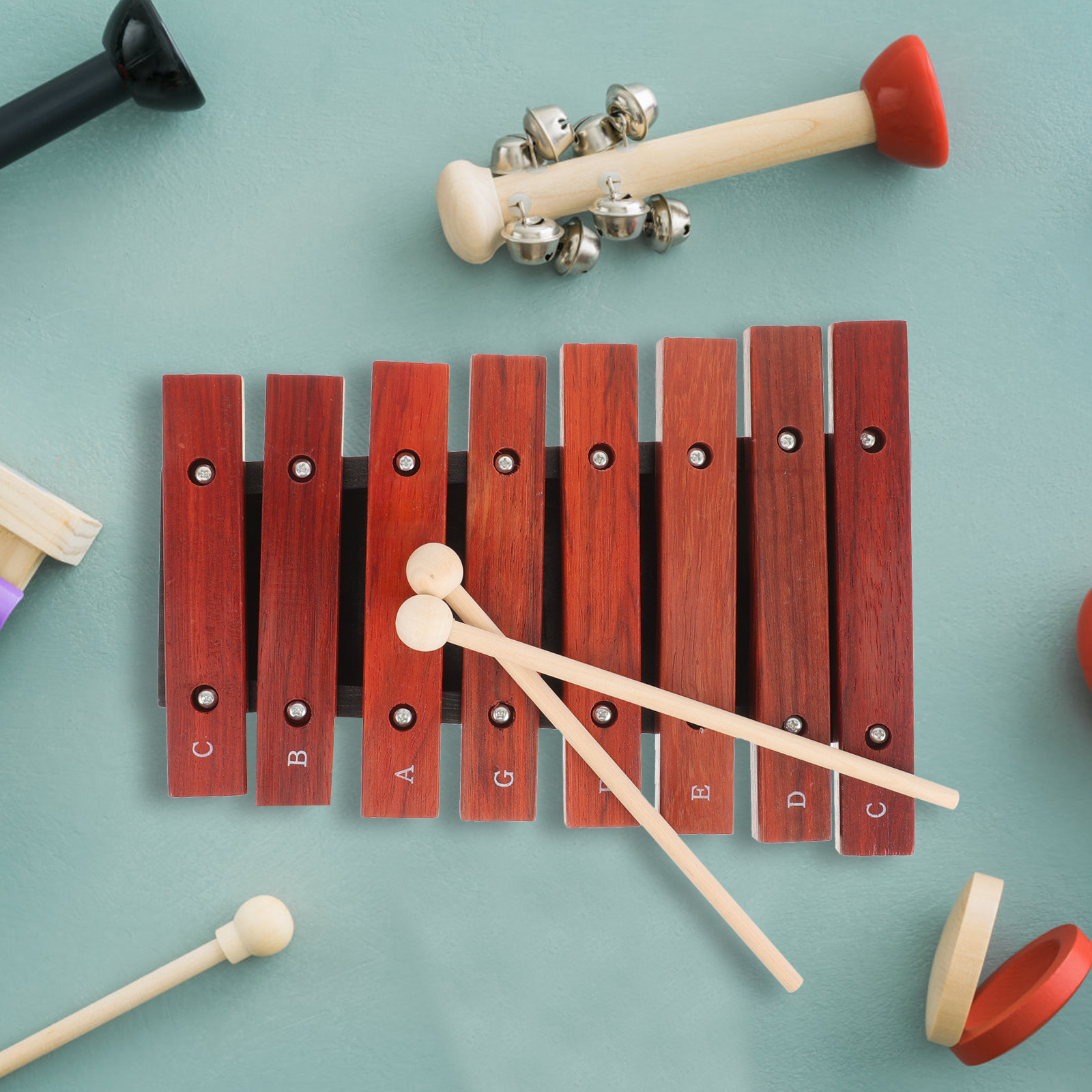 8 Note Wooden Xylophone for Be - Musical Instrument Mallet recensione e prezzo