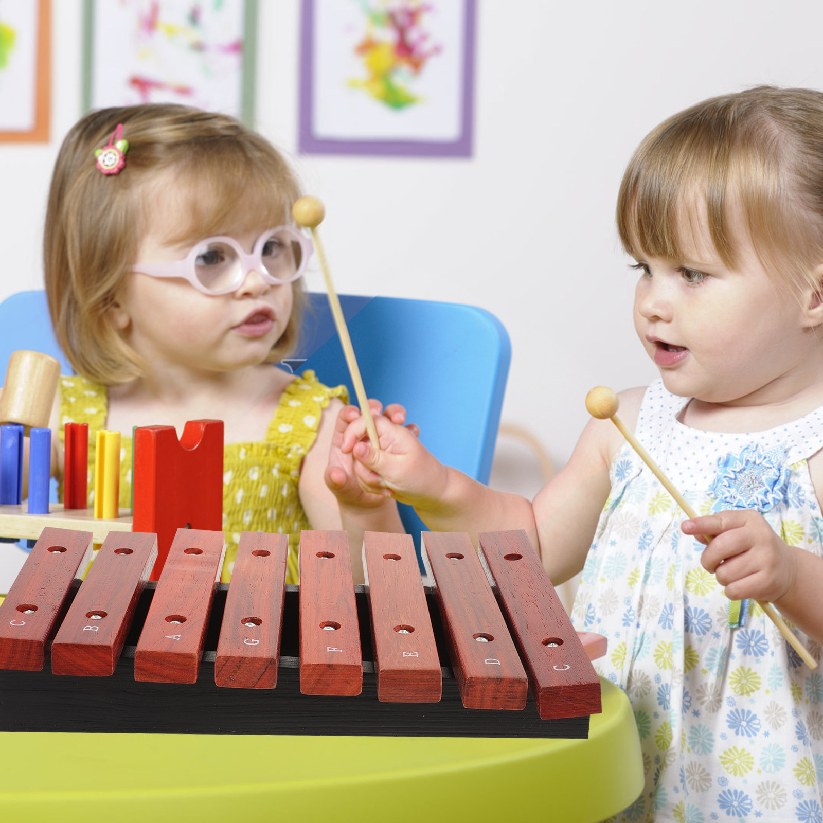 8 Note Wooden Xylophone for Be - Musical Instrument Mallet recensione e prezzo