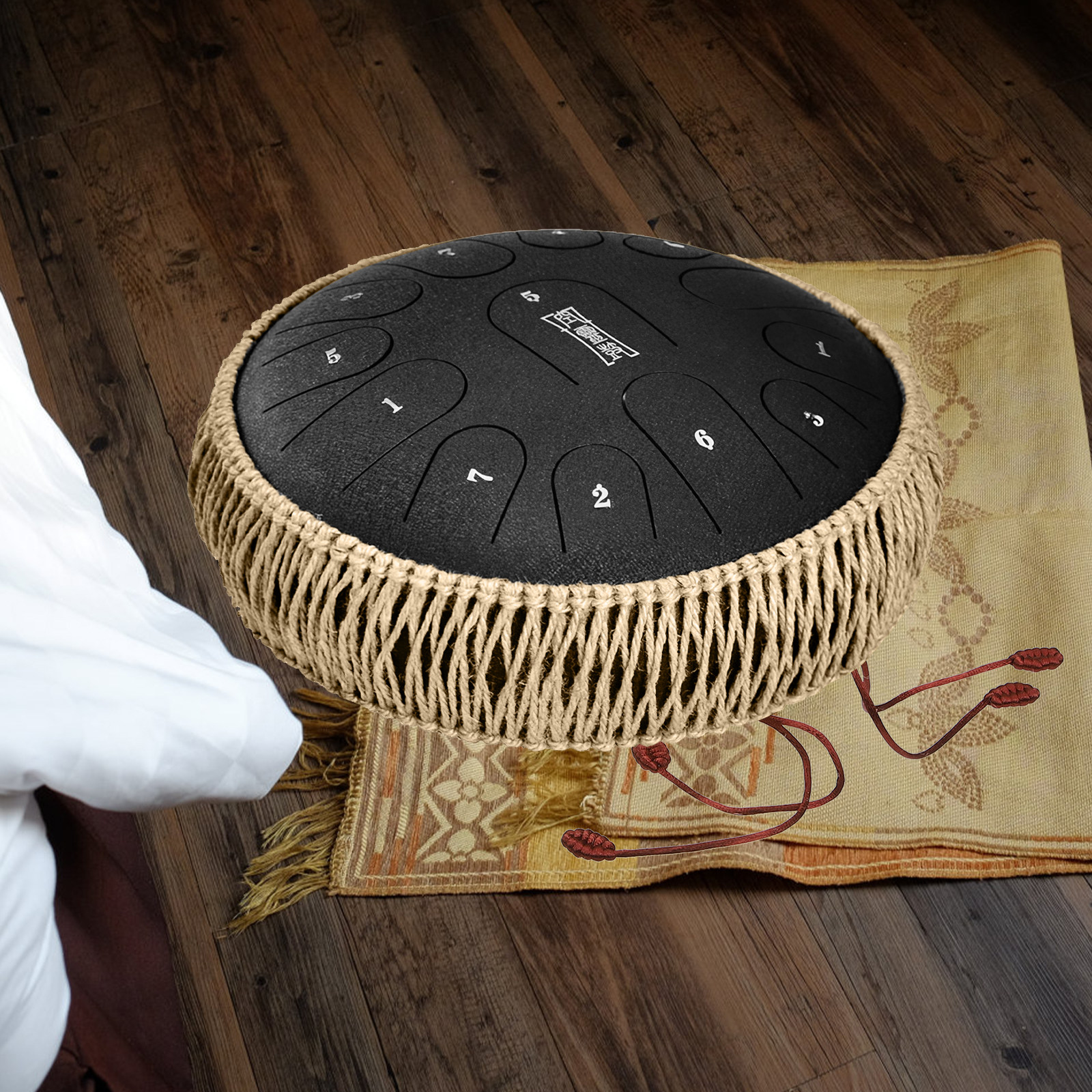 Ethereal Drum Woven Hemp Rope  - Tongue Drum Steel recensione e prezzo