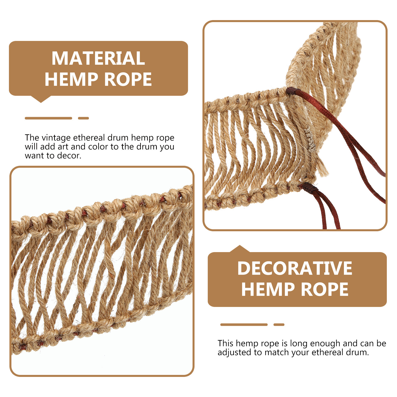 Ethereal Drum Woven Hemp Rope  - Tongue Drum Steel recensione e prezzo