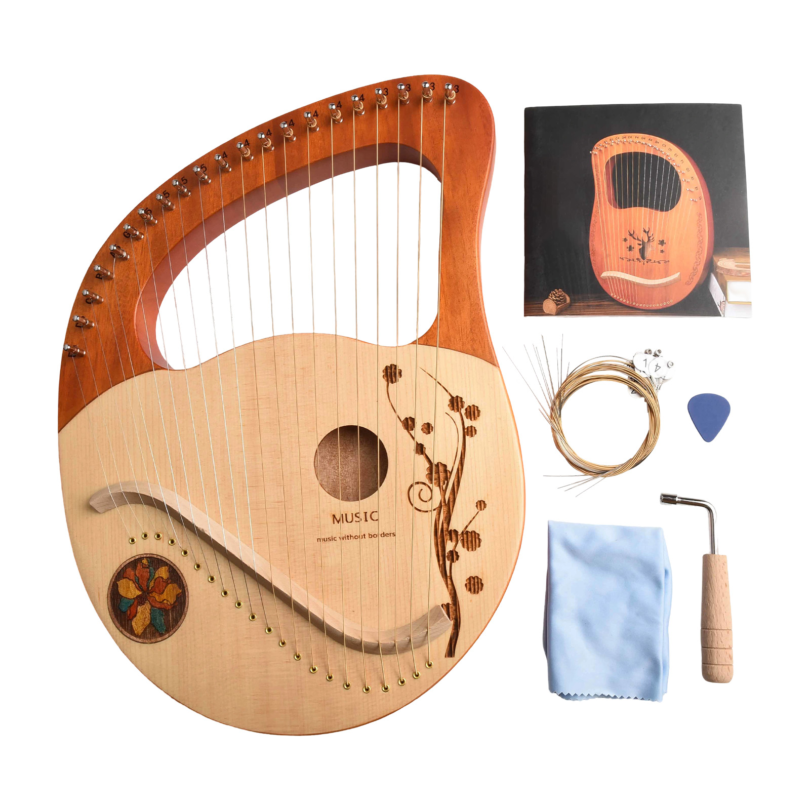 Music Instrument Lyre Lyre Lyr - Musical Instrument Brands recensione e prezzo