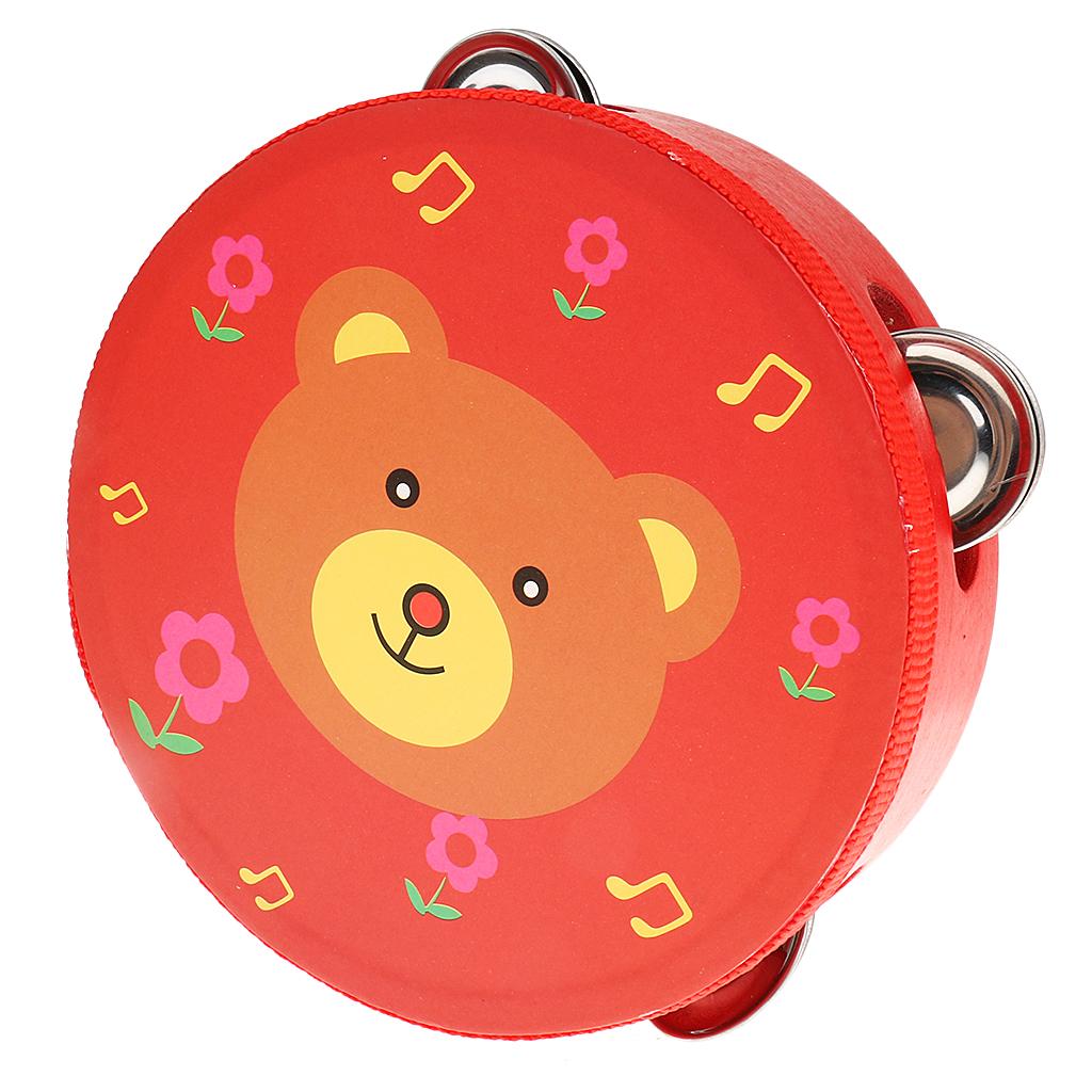 Hand Bell Wooden Tambourine Pe - Tambourine Hand Drum recensione e prezzo