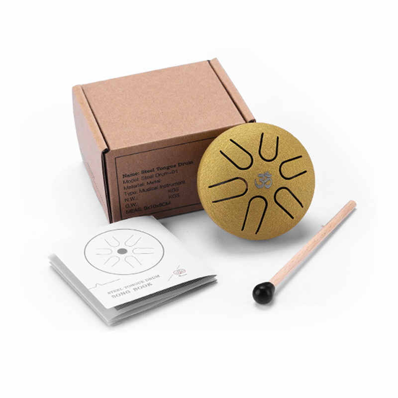 Hluru 3 inch Steel Tongue Drum - Tongue Drum Steel recensione e prezzo