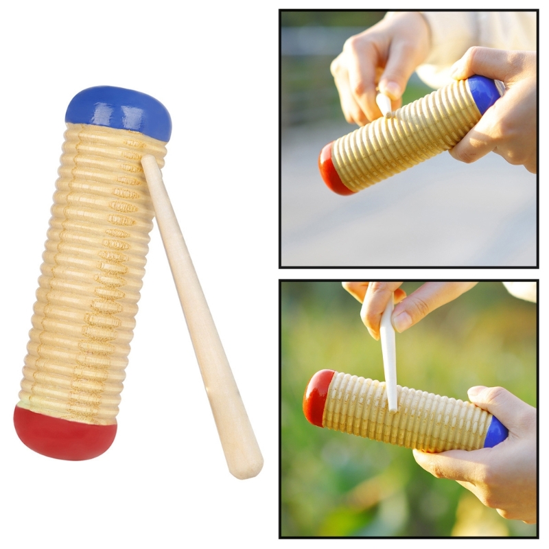 Guiro Scraper Music Guiro Scra - Musical Instrument Mallet recensione e prezzo