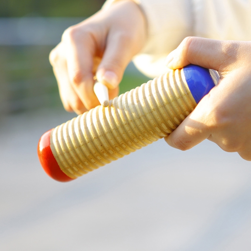 Guiro Scraper Music Guiro Scra - Musical Instrument Mallet recensione e prezzo