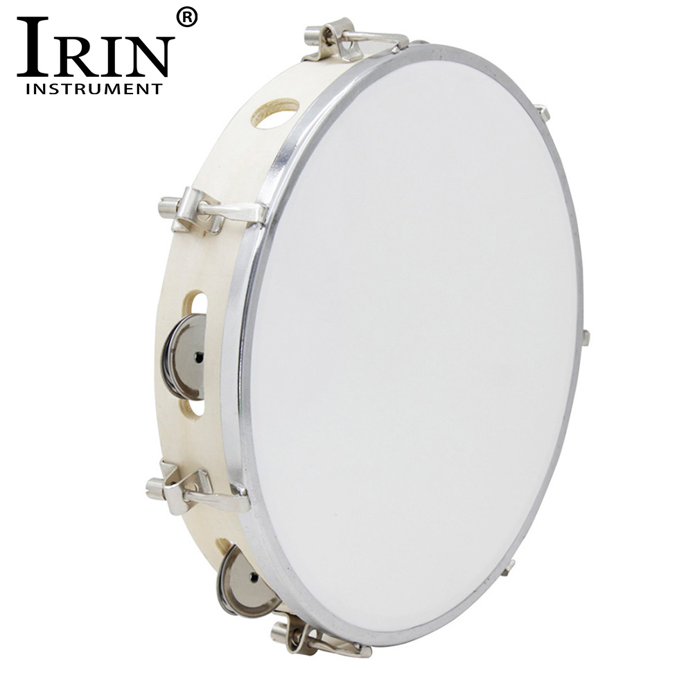 IRIN 10 Inch Tambourine Adjust - Tambourine Hand Drum recensione e prezzo