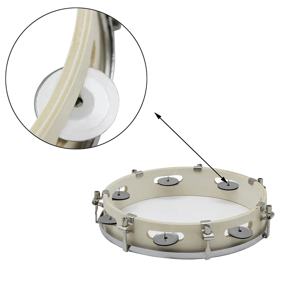 IRIN 10 Inch Tambourine Adjust - Tambourine Hand Drum recensione e prezzo