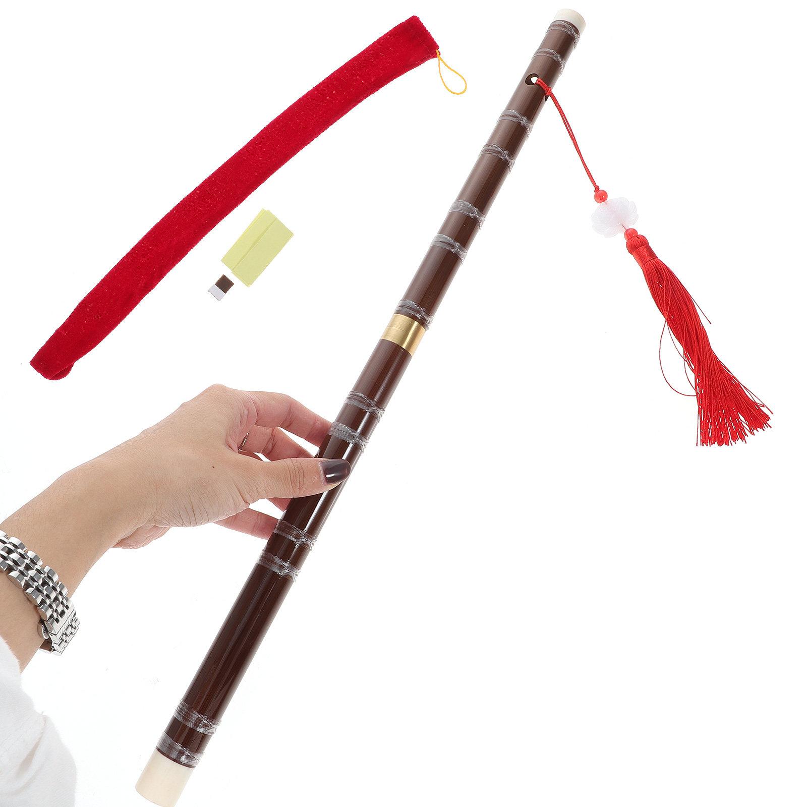 Handmade Bamboo Flute Yellow B - Musical Instrument Fife recensione e prezzo