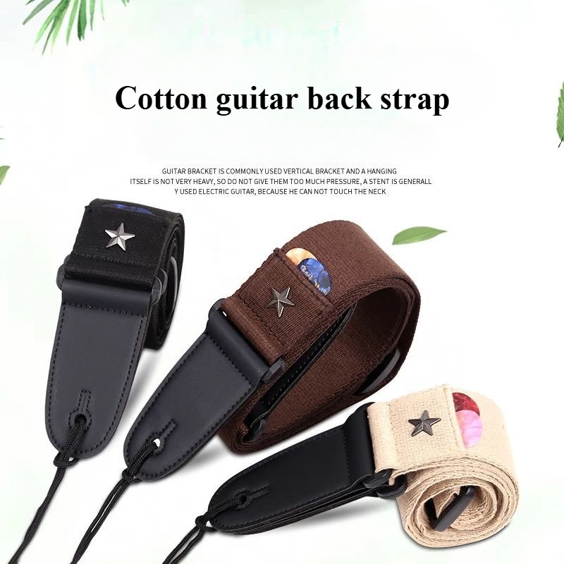 Embroidered Cross Guitar Strap - Musical Instrument Organ recensione e prezzo
