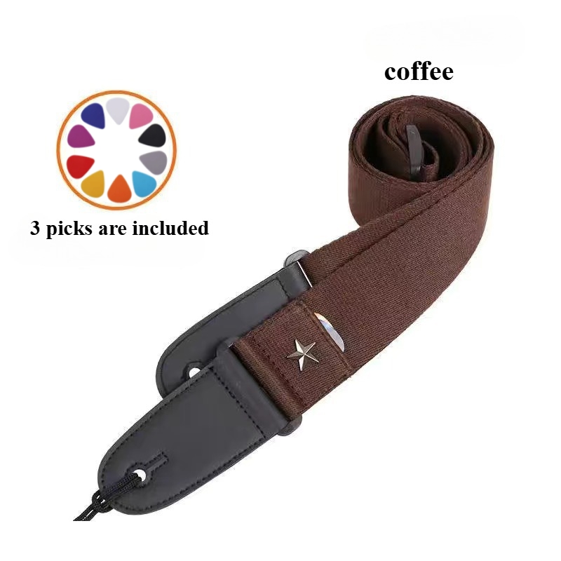 Embroidered Cross Guitar Strap - Musical Instrument Organ recensione e prezzo