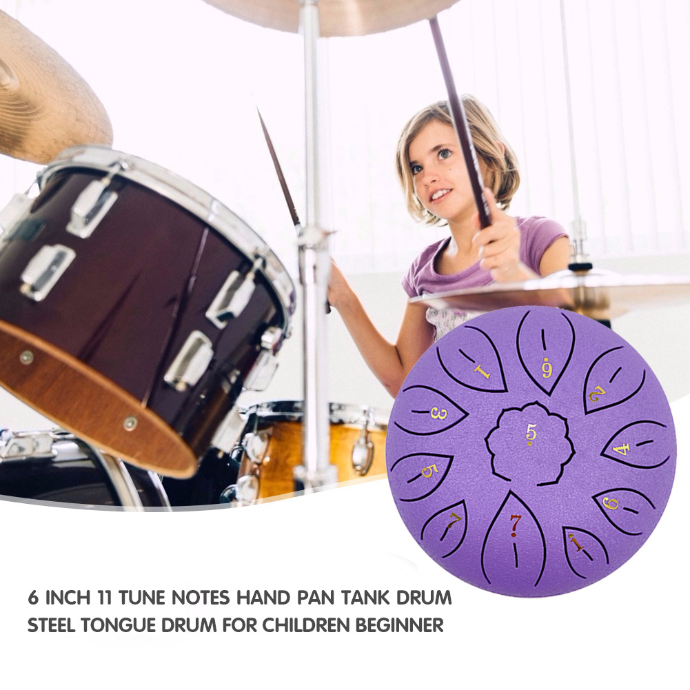 Glucophone Steel Tongue Drum 6 - Tongue Drum Steel recensione e prezzo