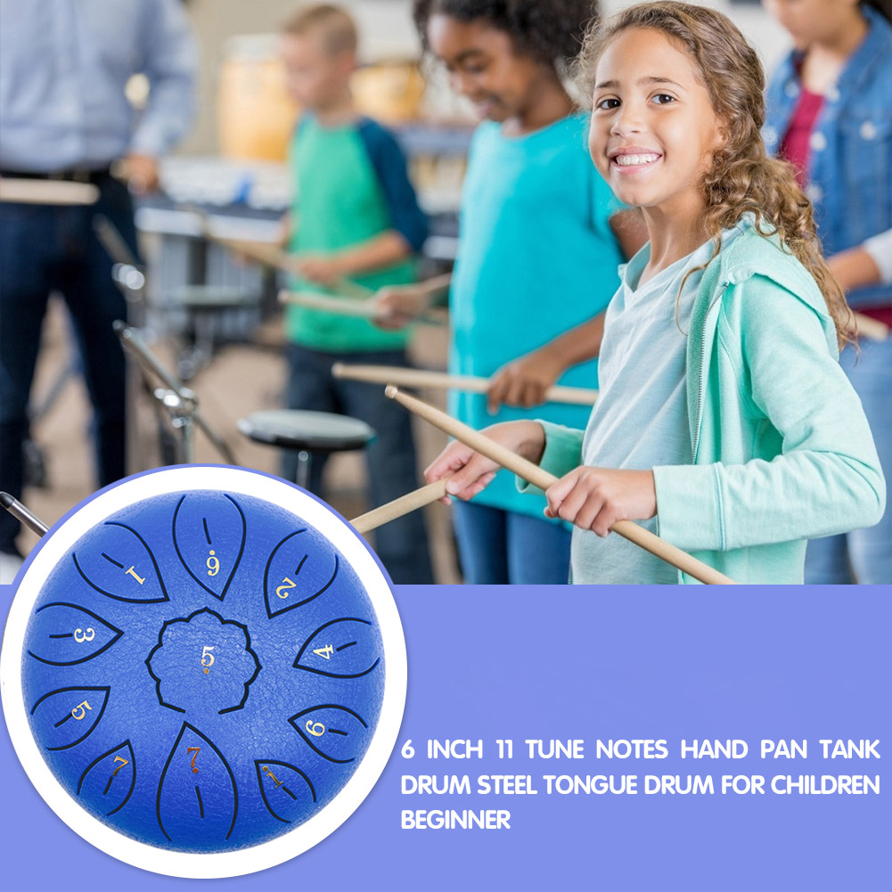 Glucophone Steel Tongue Drum 6 - Tongue Drum Steel recensione e prezzo
