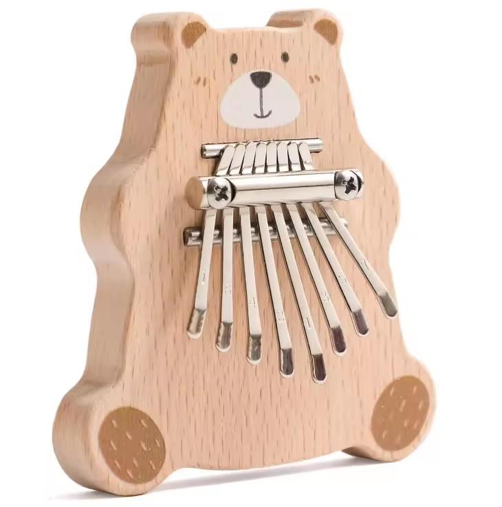8 Key Mini Wooden Kalimba Exqu - Musical Instrument Marimba recensione e prezzo