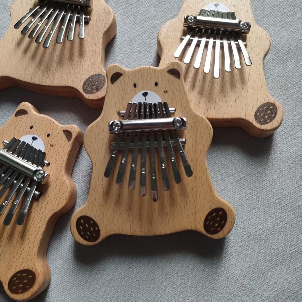 8 Key Mini Wooden Kalimba Exqu - Musical Instrument Marimba recensione e prezzo