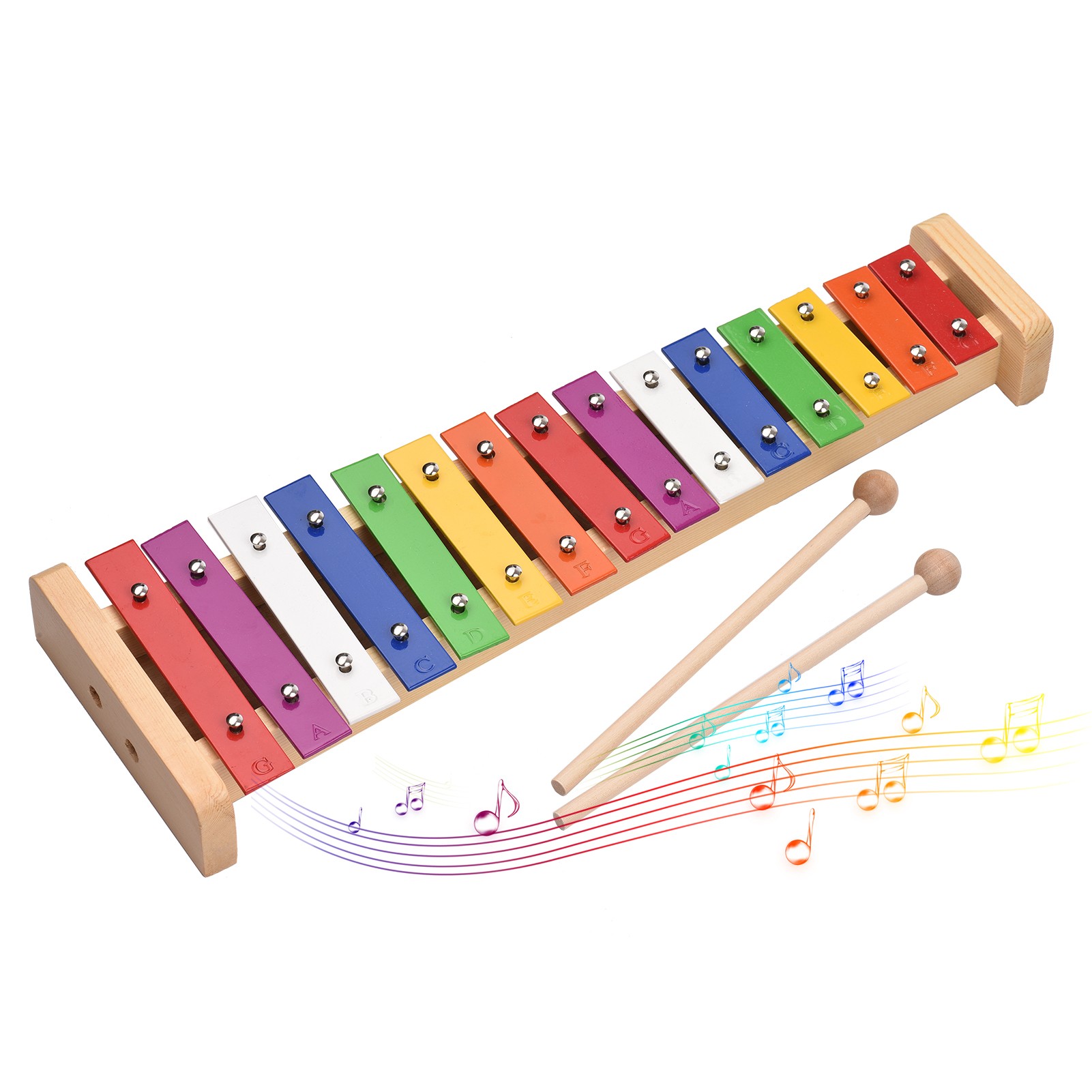 15 Note Glockenspiel Xylophone - Musical Instrument Mallet recensione e prezzo
