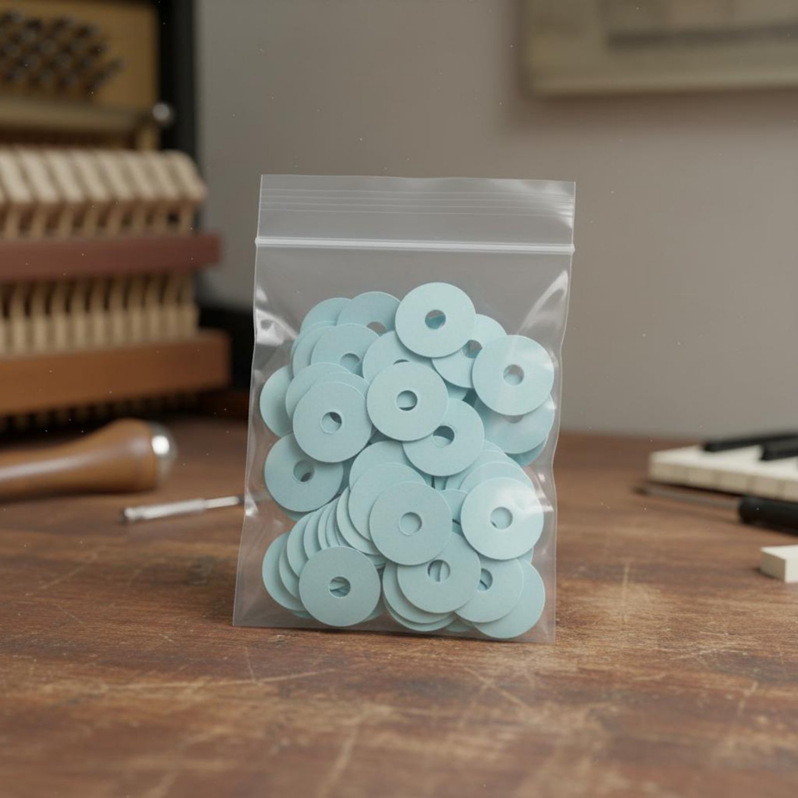 100 Pieces Piano Paper Washers - Musical Instrument Diy recensione e prezzo