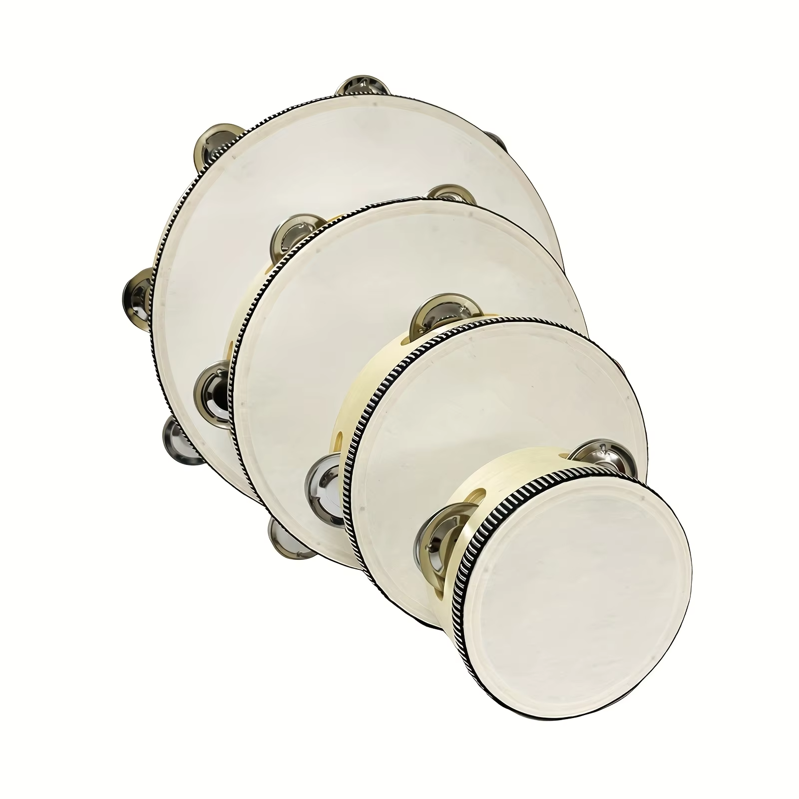 4/ 6inch Hand Tambourine, Meta - Musical Instrument Diy recensione e prezzo