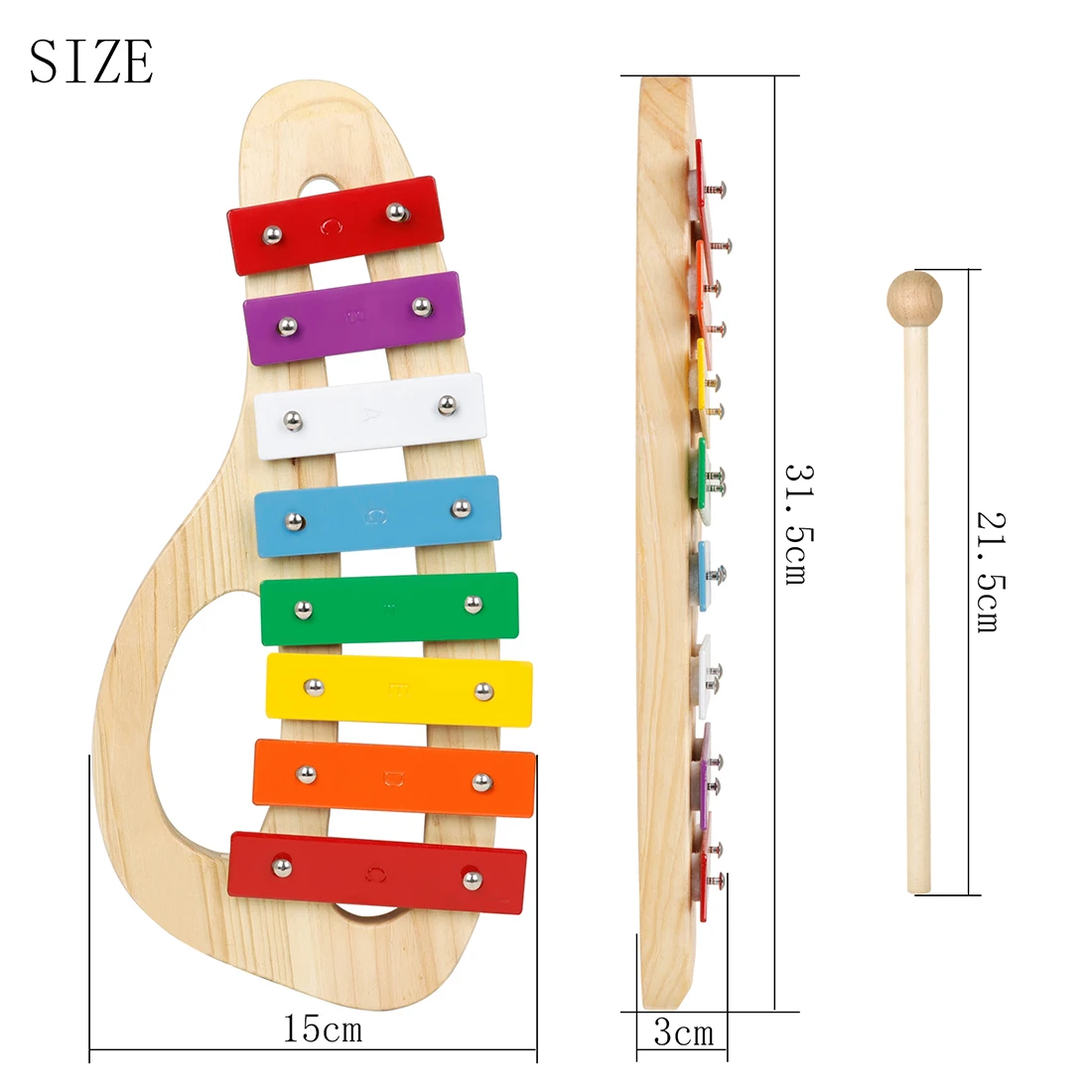 IRIN 8-Note Xylophone With Pla - Musical Instrument Mallet recensione e prezzo