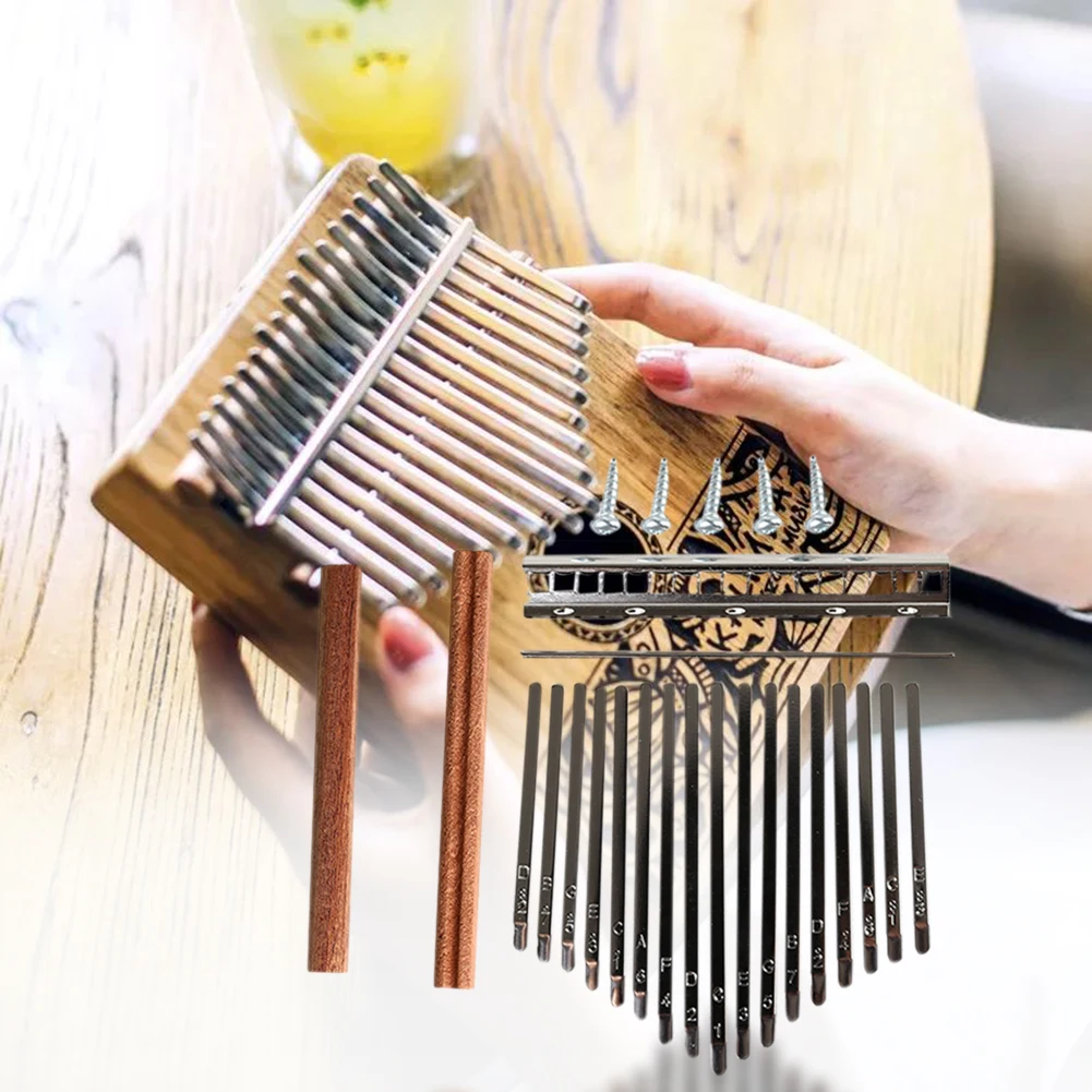 DIY 17 Tone Kalimba Keys Tines - Musical Instrument Diy recensione e prezzo