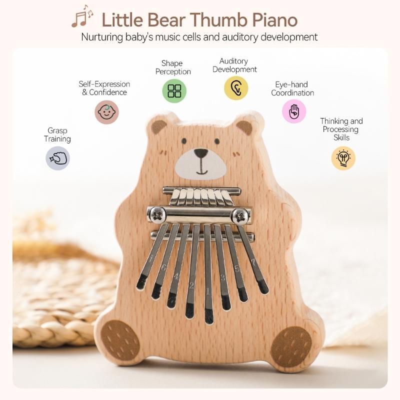 7 Keys Marimba Thumb Piano for - Musical Instrument Marimba recensione e prezzo