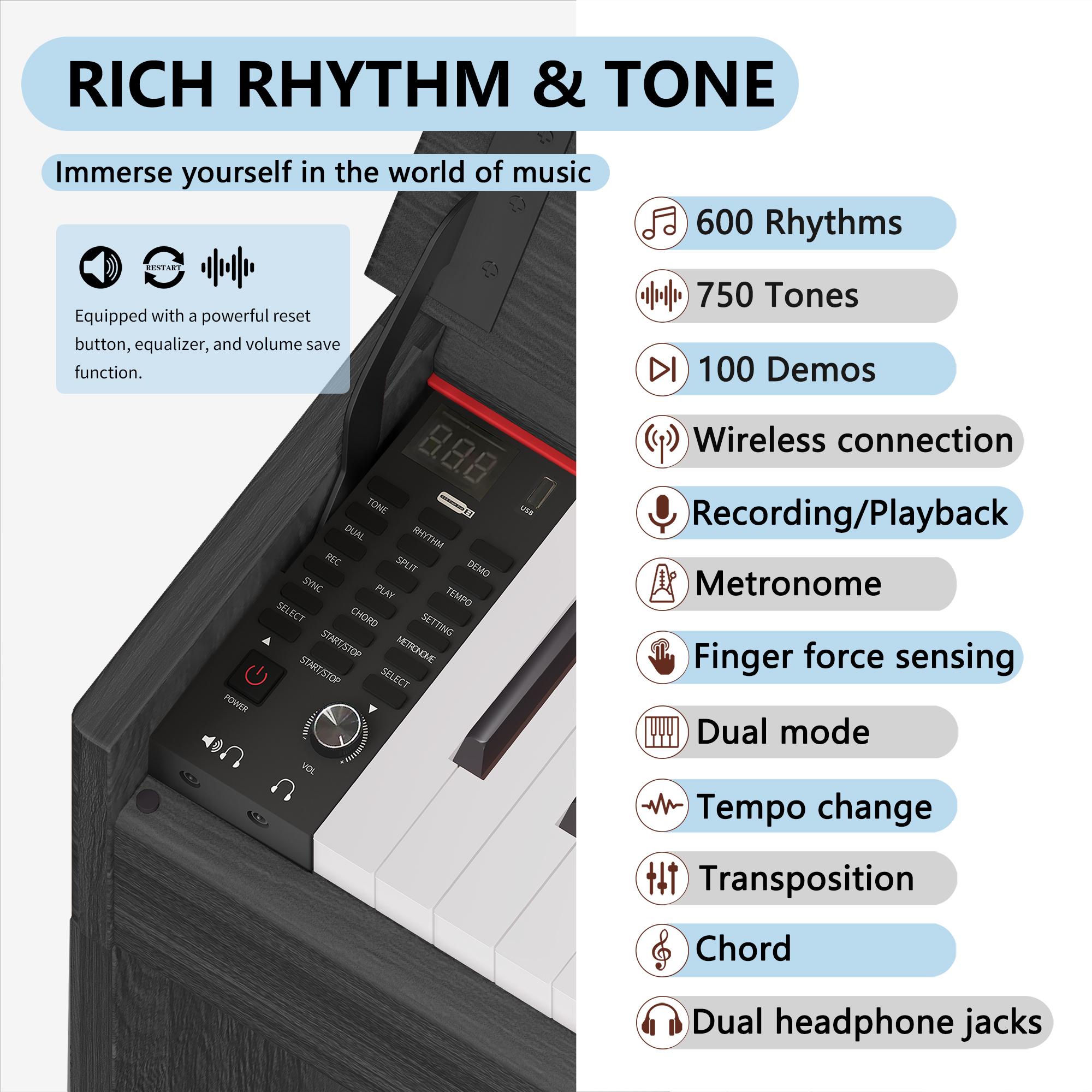 Musical Instrument Piano Digit - Musical Instrument Keyboard Price recensione e prezzo