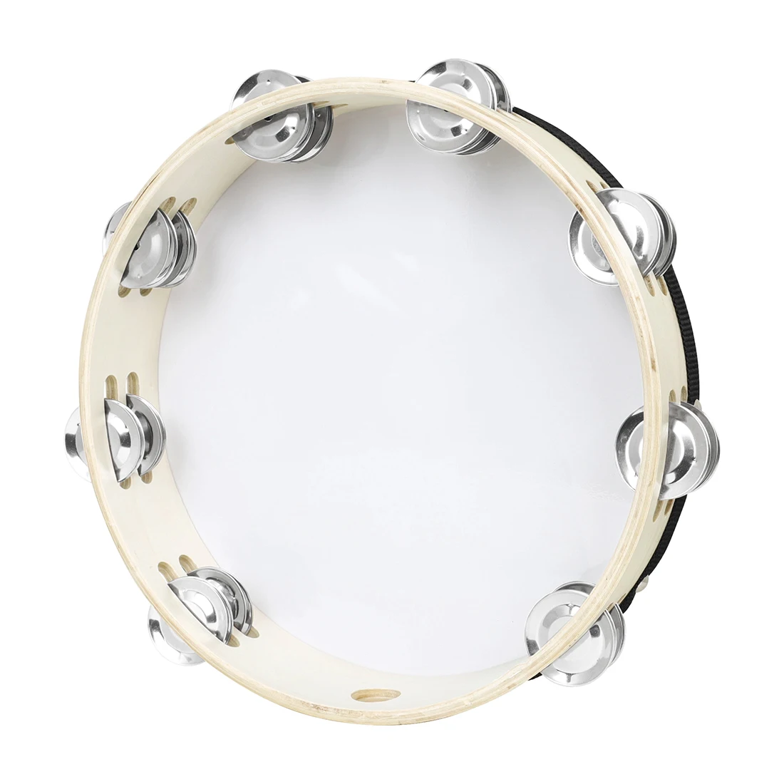 M MBAT 10-Inch Tambourine Wood - Tambourine Hand Drum recensione e prezzo